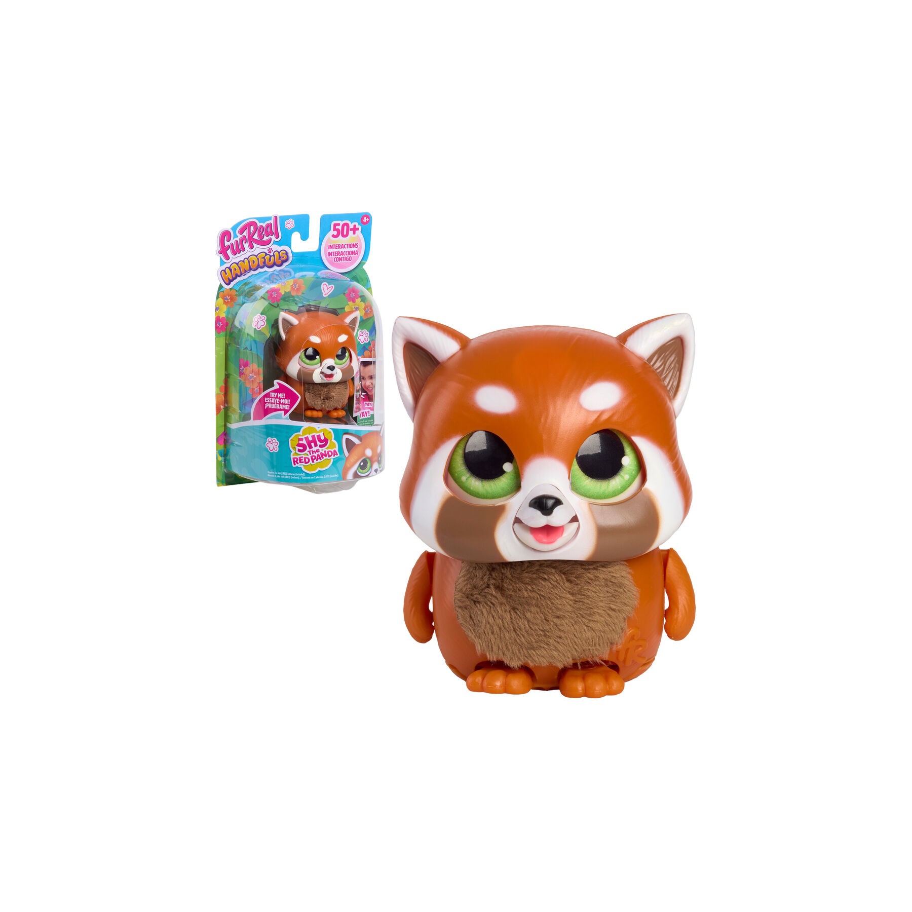 Muñeco interactivo Red Panda FurReal Handfuls