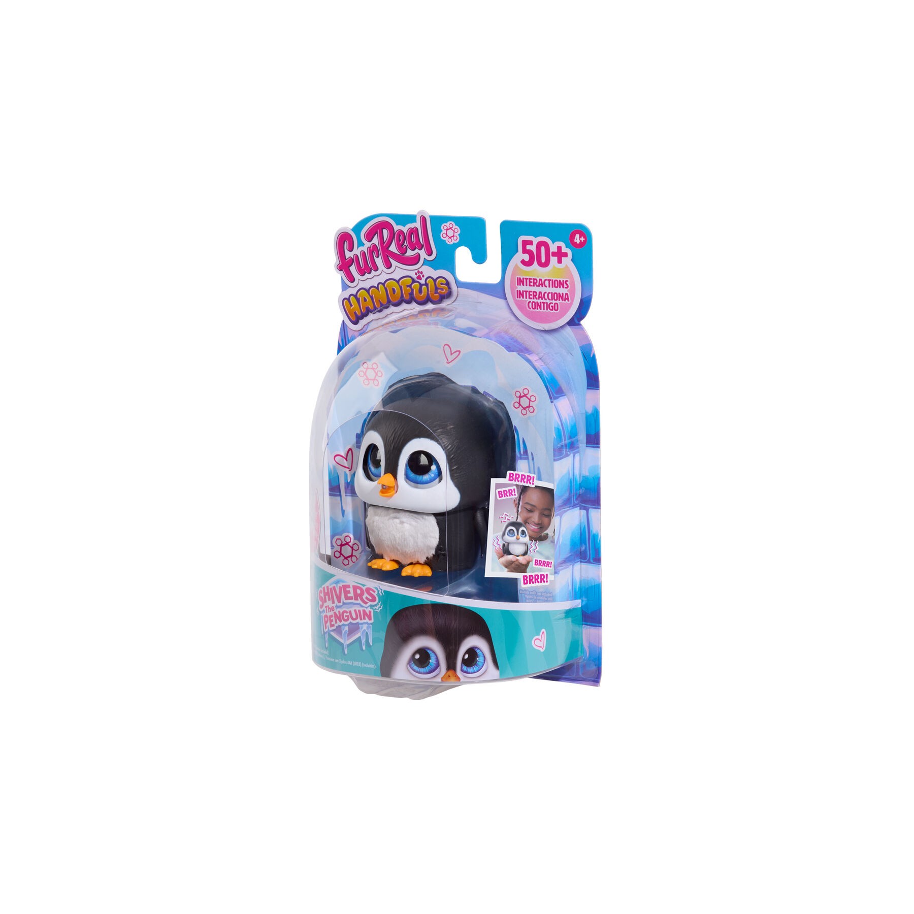 Muñeco interactivo Penguin FurReal Handfuls