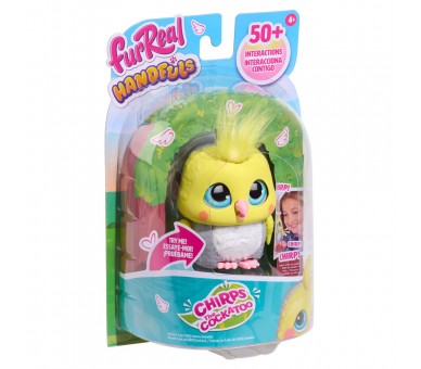 Muñeco interactivo Cockatoo FurReal Handfuls