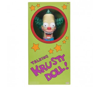 Muñeco parlante Krusty El Payaso Los Simpsons ingles 44cm
