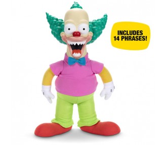 Muñeco parlante Krusty El Payaso Los Simpsons ingles 44cm