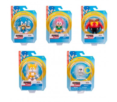 Figura Sonic the Hedgehog 6cm surtido