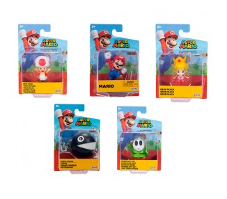 Figura wave 49 Super Mario Bros 6cm surtido