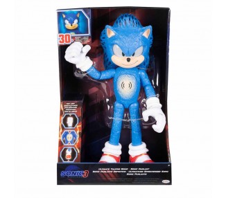 Figura Sonic interactiva La Película Sonic 3 35cm