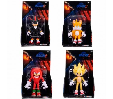 Figura La Pelicula Sonic 3 6cm surtido