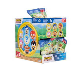 Figura sorpresa Sonic the Hedgehog 4cm surtido