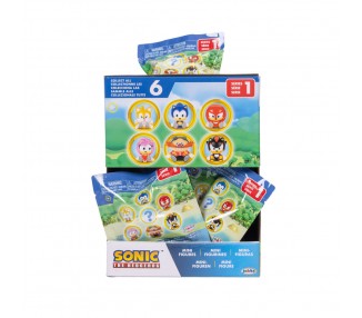 Figura sorpresa Sonic the Hedgehog 4cm surtido