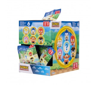 Figura sorpresa Sonic the Hedgehog 4cm surtido