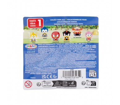 Figura sorpresa Sonic the Hedgehog 4cm surtido