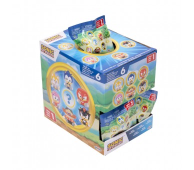 Figura sorpresa Sonic the Hedgehog 4cm surtido