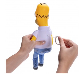 Peluche parlante Homer Shelf Los Simpsons ingles 33cm
