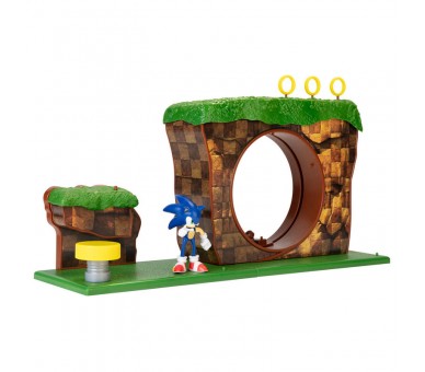 Playset La Colina Verde Sonic The Hedgehog