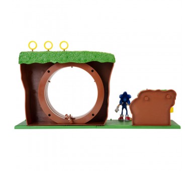 Playset La Colina Verde Sonic The Hedgehog