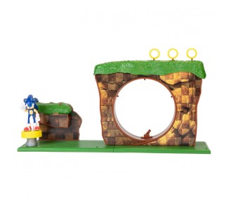 Playset La Colina Verde Sonic The Hedgehog
