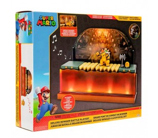 Playset Batalla contra Bowser Deluxe Super Mario Bros