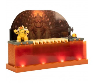 Playset Batalla contra Bowser Deluxe Super Mario Bros