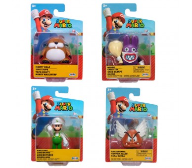 Figura wave 48 Super Mario Bros 6cm surtido