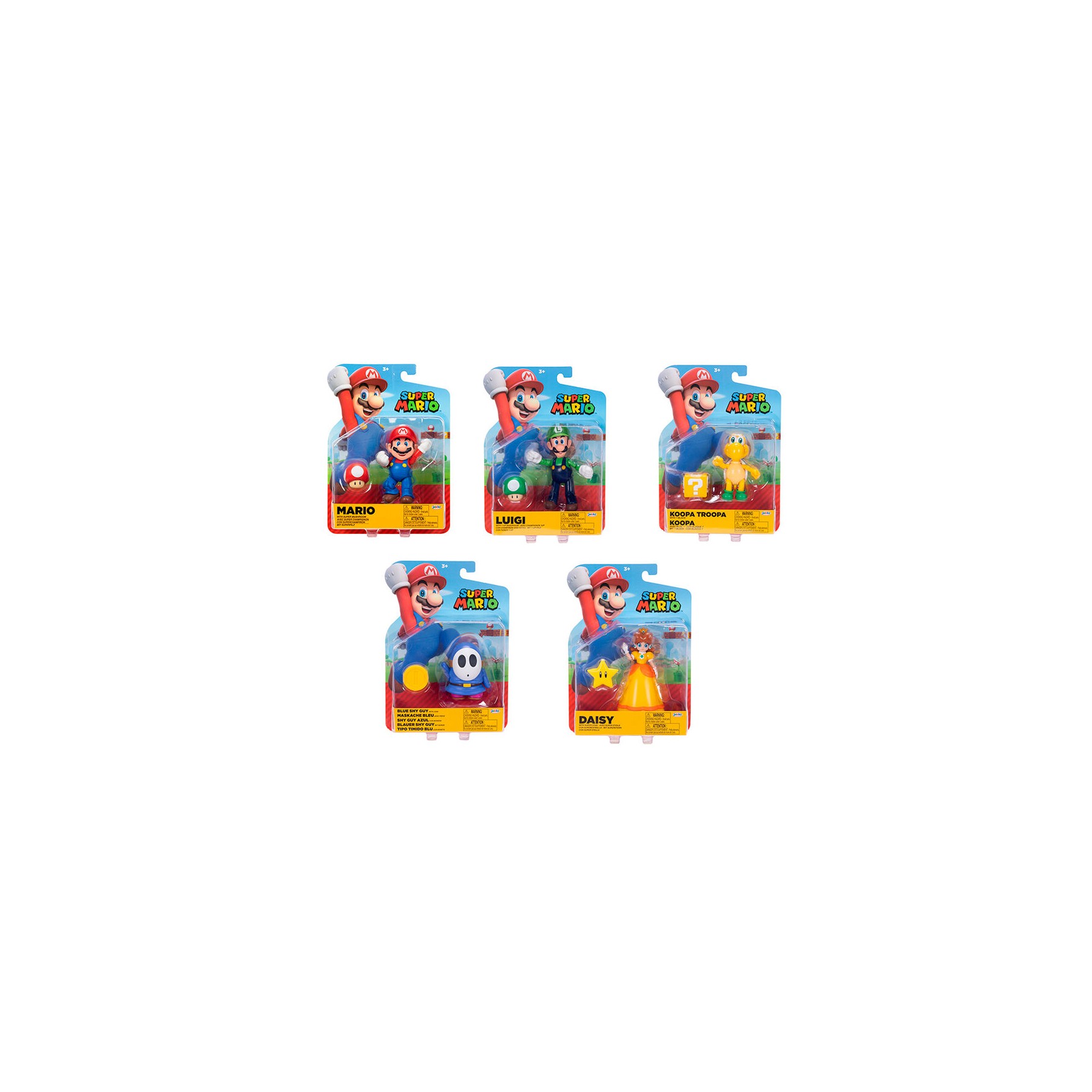 Figura wave 41 Super Mario Bros 10cm surtido