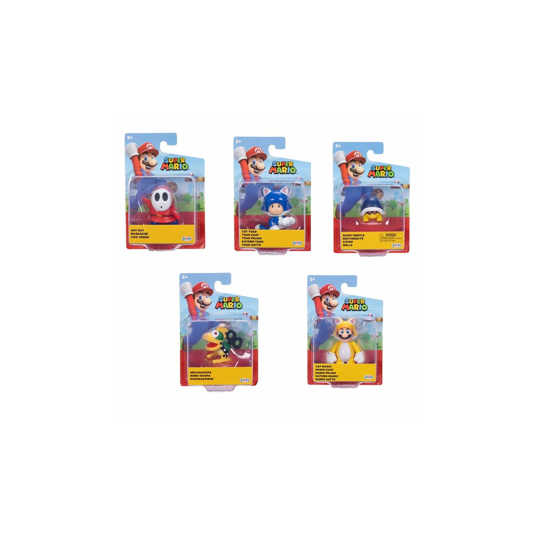 Figura Wave 50 Super Mario Bros 6cm surtido