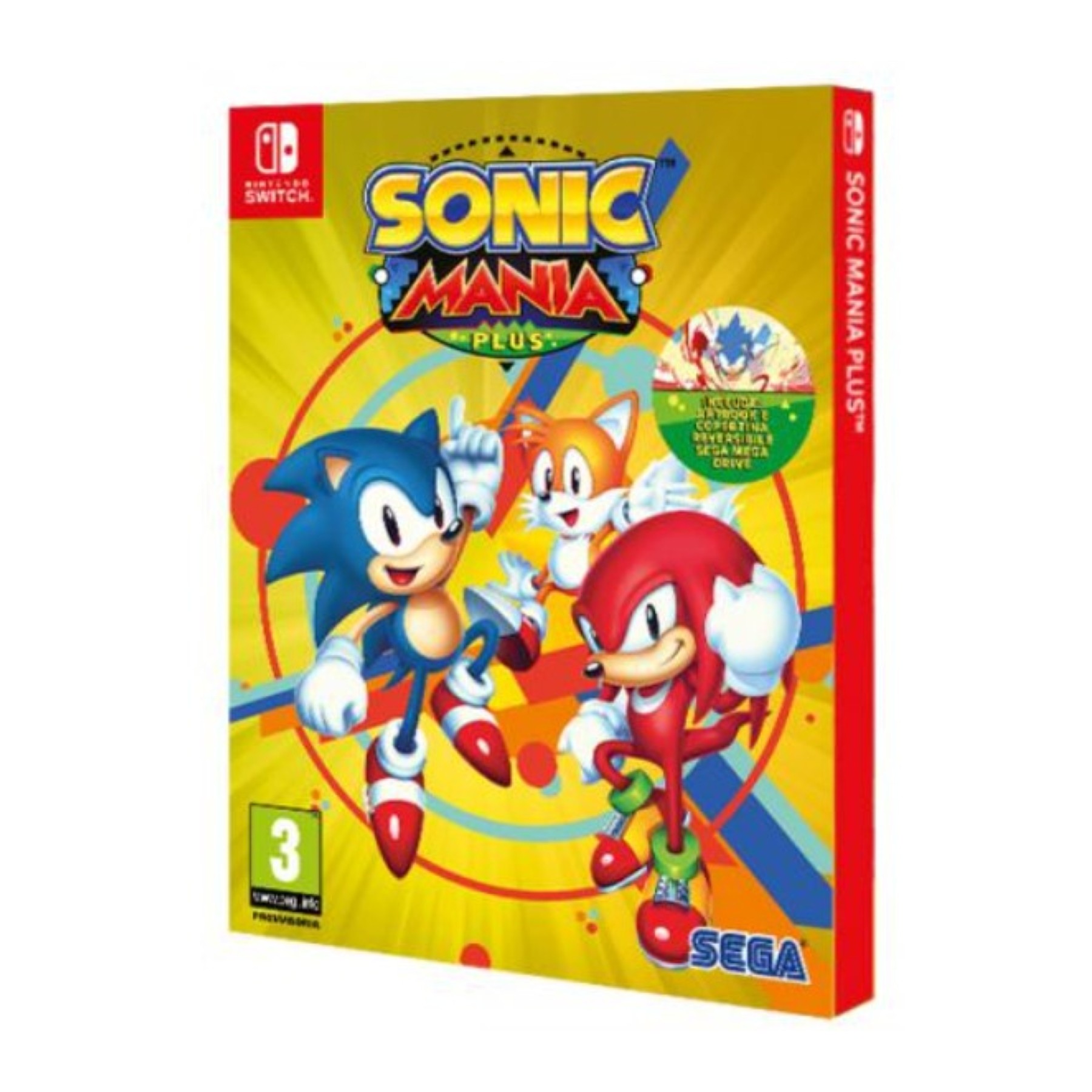 Sonic Mania Plus Juego Digital para Consola Nintendo Switch
