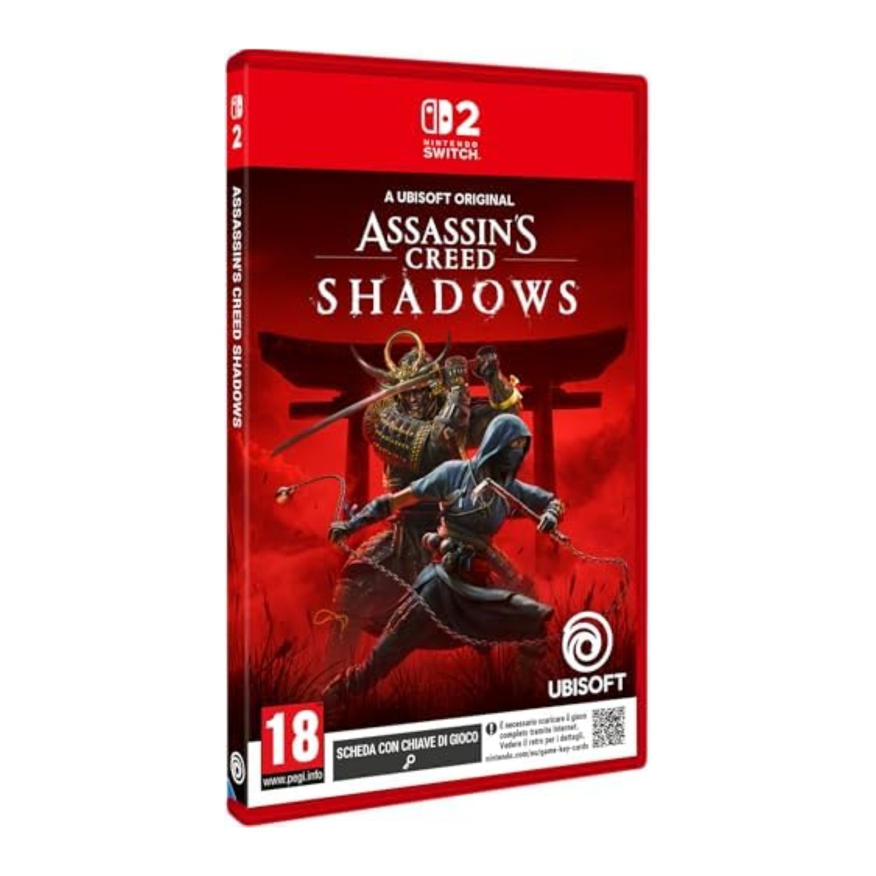 Assassins Creed Shadows Juego Fisico para Consola Nintendo Switch 2