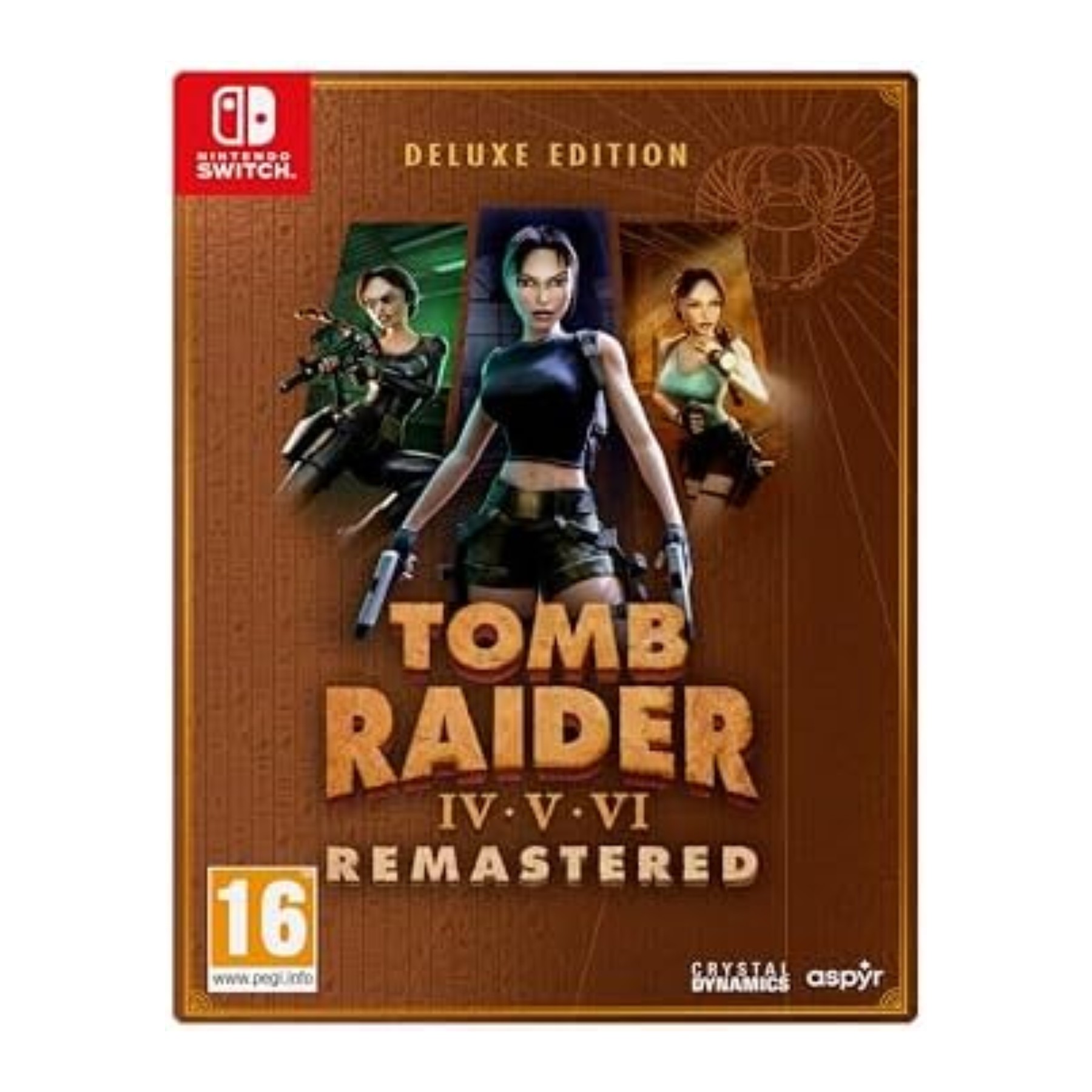 Tomb Raider IV-VI Remastered Starring Lara Croft Deluxe ED Juego Fisico para Consola Nintendo Switch