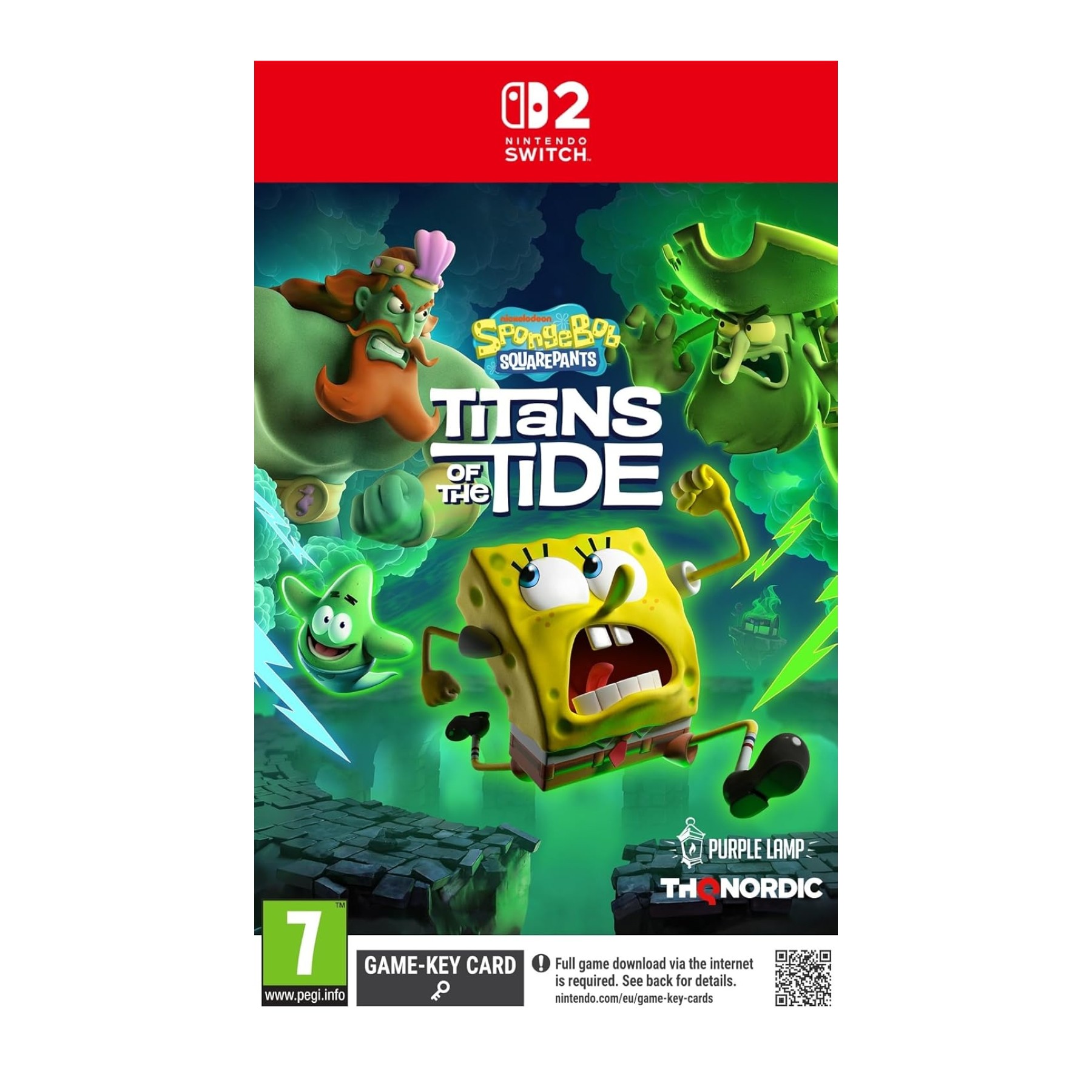 SpongeBob SquarePants: Titans of the Tide Juego Fisico para Consola Nintendo Switch 2