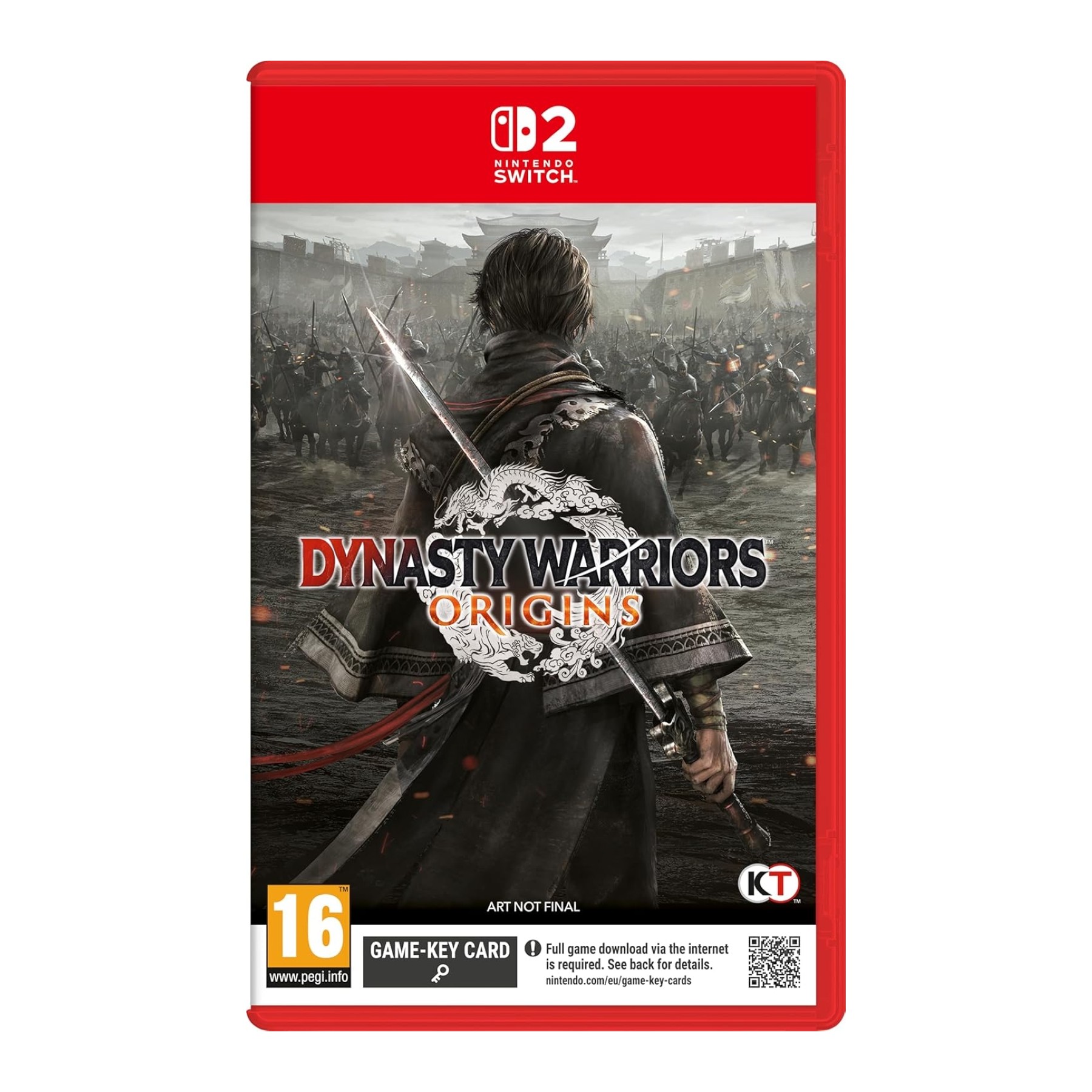 Dynasty Warriors Origins Juego Fisico para Consola Nintendo Switch 2