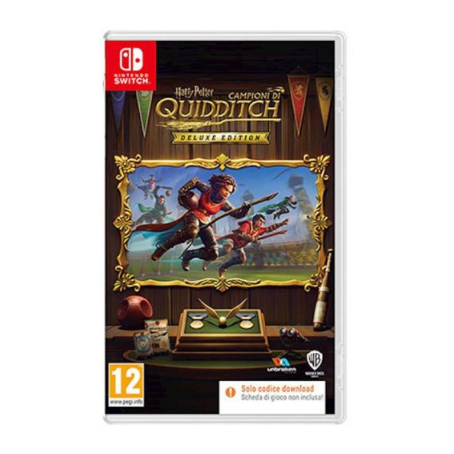 Harry Potter: Campioni di Quidditch - Deluxe Ed. Juego Digital para Consola Nintendo Switch