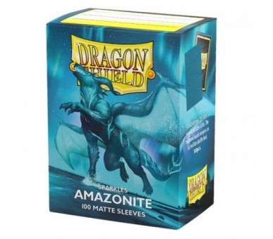 11061 100 Sleeves ST Matte Amazonite Dragon Shield