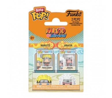 Funko Bitty POP! Naruto Shippuden: Naruto & Jiraiya 2PK