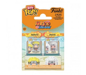 Funko Bitty POP! Naruto Shippuden: Naruto & Jiraiya 2PK
