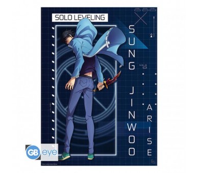 Solo Leveling Poster Chibi: Jinwoo Arise 52x38