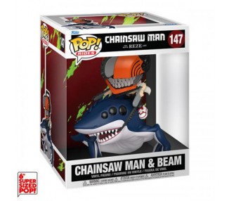 Funko POP! Chainsaw Man: Chainsaw Man & Beam (147) DLX