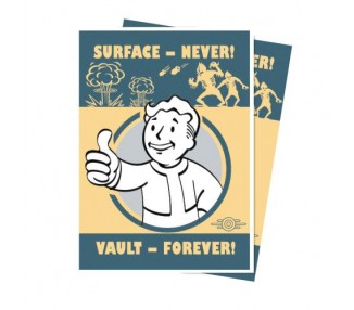 Fallout 105 Apex Deck Sleeves Surface Vault Ultra Pro