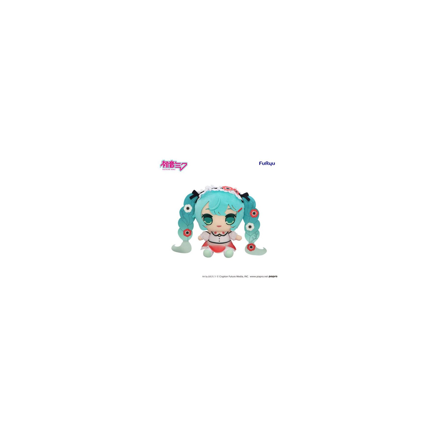 Hatsune Miku Big Plush: Anemone Kyurumaru 26cm