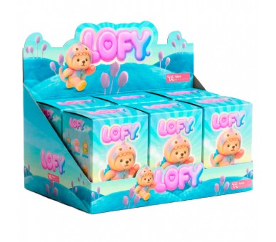 Muñeco llavero peluche sorpresa Blind Box Oso Lofy 17cm surtido