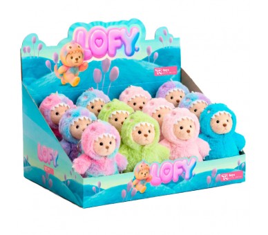 Muñeco llavero peluche Oso Lofy 17cm surtido