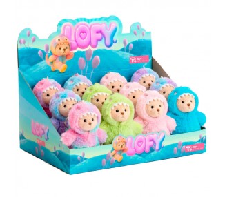 Muñeco llavero peluche Oso Lofy 17cm surtido