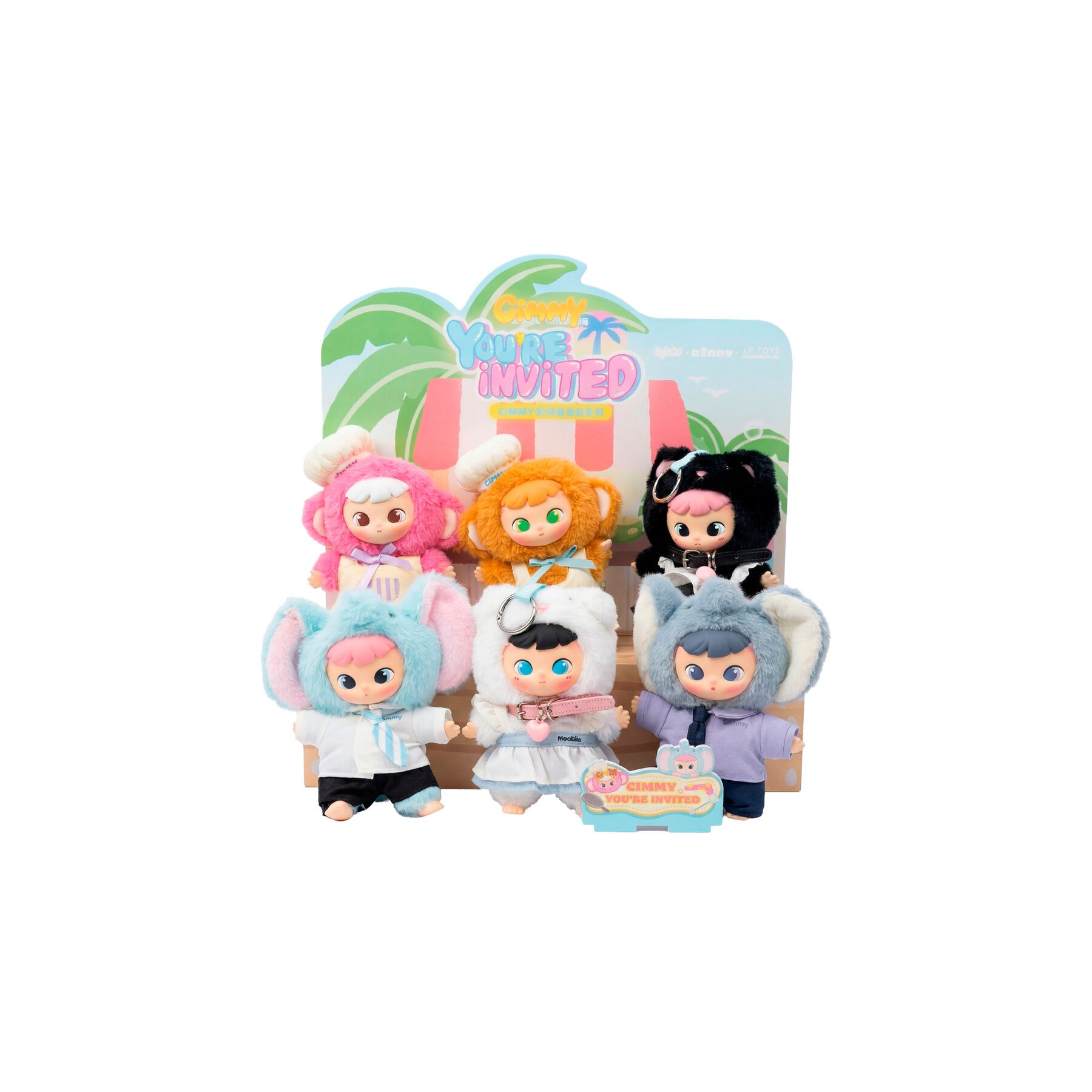 Muñeco llavero sorpresa Blind Box Cimmy You'Re Invited Series surtido