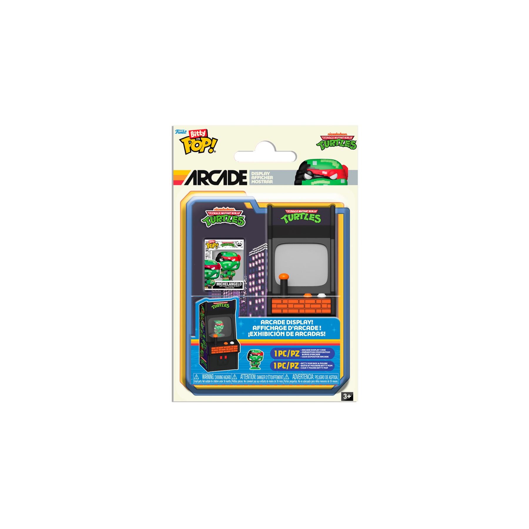 Figura Bitty POP Arcade Tortugas Ninja Teenage Mutant