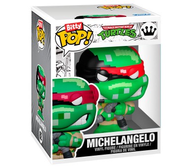Figura Bitty POP Arcade Tortugas Ninja Teenage Mutant