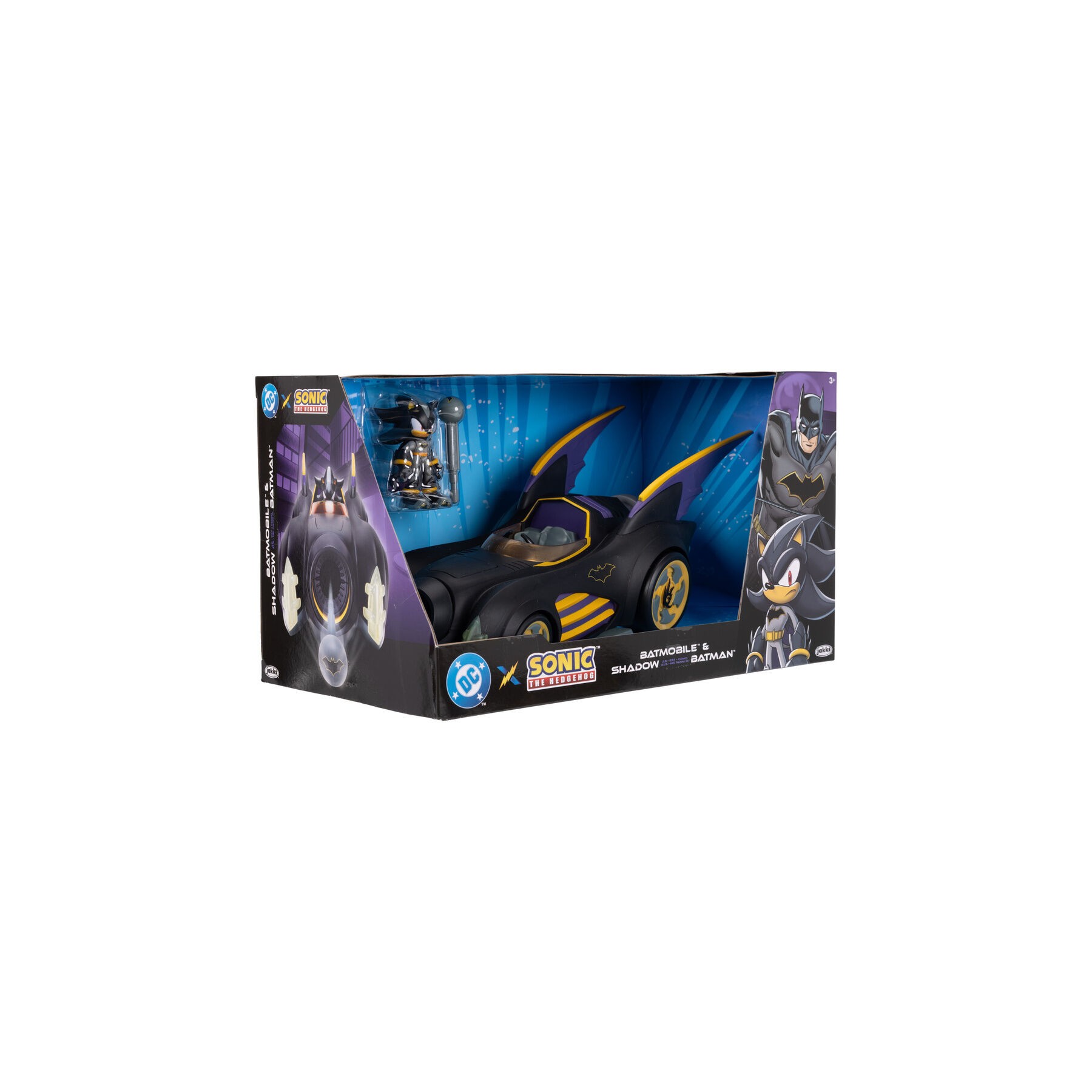 Batmobile + figura Shadow Batman Sonic The Hedgehog