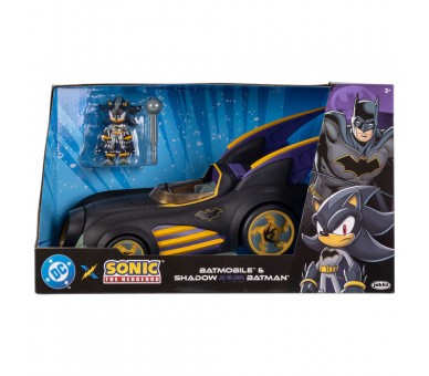 Batmobile + figura Shadow Batman Sonic The Hedgehog