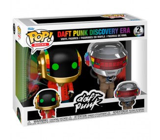 Blister 2 figuras POP Daft Punk Discovery Era