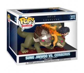 Figura POP Deluxe Solo Leveling Sung Jinwoo vs. Cerberus