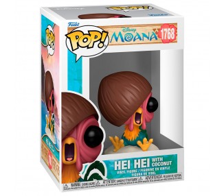 Figura POP Disney Vaiana Moana 3 Hei Hei with Coconut