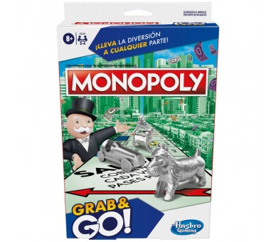 Juego mesa Monopoly Grab & Go! español