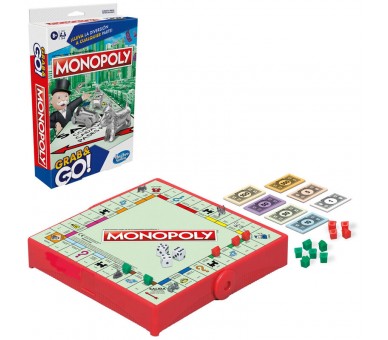Juego mesa Monopoly Grab & Go! español