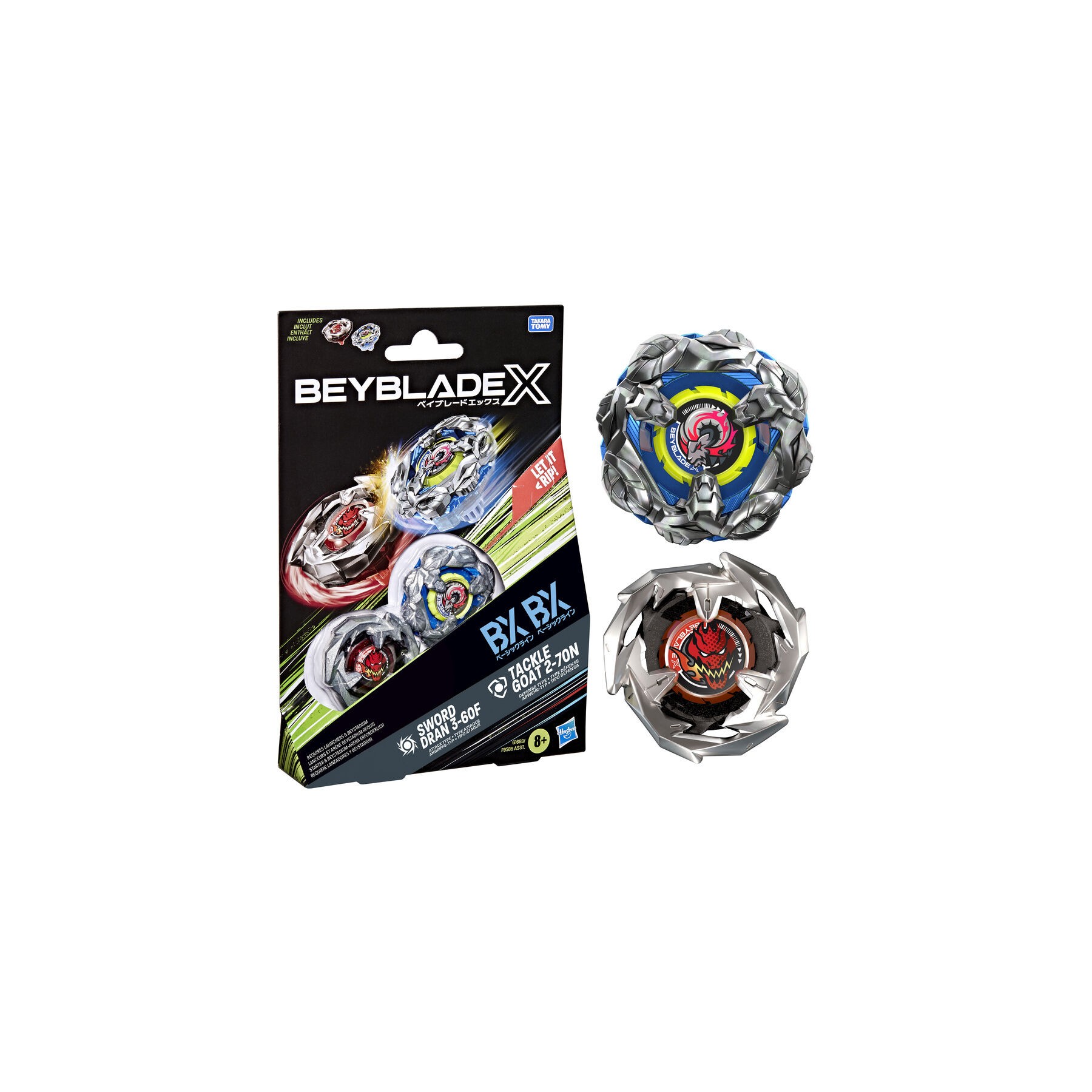 Kit inicial Beyblade X surtido
